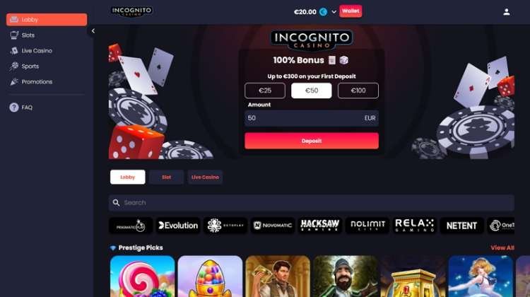 Incognito casino withdrawal - First steps – what you’ll see when you open Incognito Casino UK Incognito casino withdrawal - First steps – what you’ll see when you open Incognito Casino UK